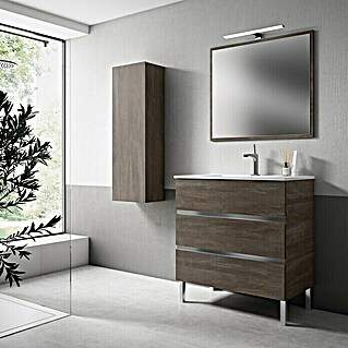 Mueble de lavabo Aisling (L x An x Al: 46 x 80 x 85 cm, Strom)