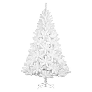 Künstlicher Weihnachtsbaum Canmore weiß (Höhe: 155 cm, Weiß)