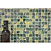 Mozaik pločica Quadrat Crystal Wildlife XCM WL84  (29,8 x 29,8 cm, Zelena, Sjaj) | BAUHAUS