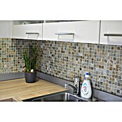 Mozaik pločica Quadrat Curtain 25 Mix CB 25BBG  (29,5 x 29,5 cm, Zelena/Bež/Smeđa, Mat) | BAUHAUS