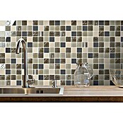 Mozaik pločica Quadrat Crystal XCM 8RK13  (30 x 30 cm, Bež boje, Sjaj) | BAUHAUS