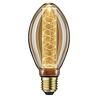 Paulmann LED-Lampe Spiral (1 Stk., E27, Warmweiß, Birnenform)