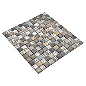 Mozaik pločica Quadrat Crystal Mix XCM CB 52  (32,7 x 30,2 cm, Smeđe boje, Mat) | BAUHAUS