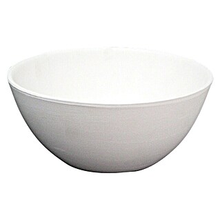 Cuenco para piezas decorativas (Ø x Al: 20 x 9 cm, Blanco)