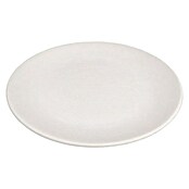 Plato redondo Plano (Diámetro: 28 cm, Yeso, Blanco) | BAUHAUS