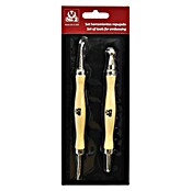 Set de herramientas dobles para repujado Sio-2 (2 pzs.) | BAUHAUS