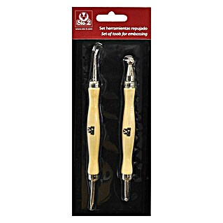 Set de herramientas dobles para repujado Sio-2 (2 pzs.)