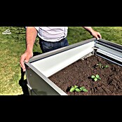 Biohort Frühbeet-Aufsatz 2 x 1 (Quarzgrau Metallic, Passend für: Biohort Hochbeet 2 x 1) | BAUHAUS