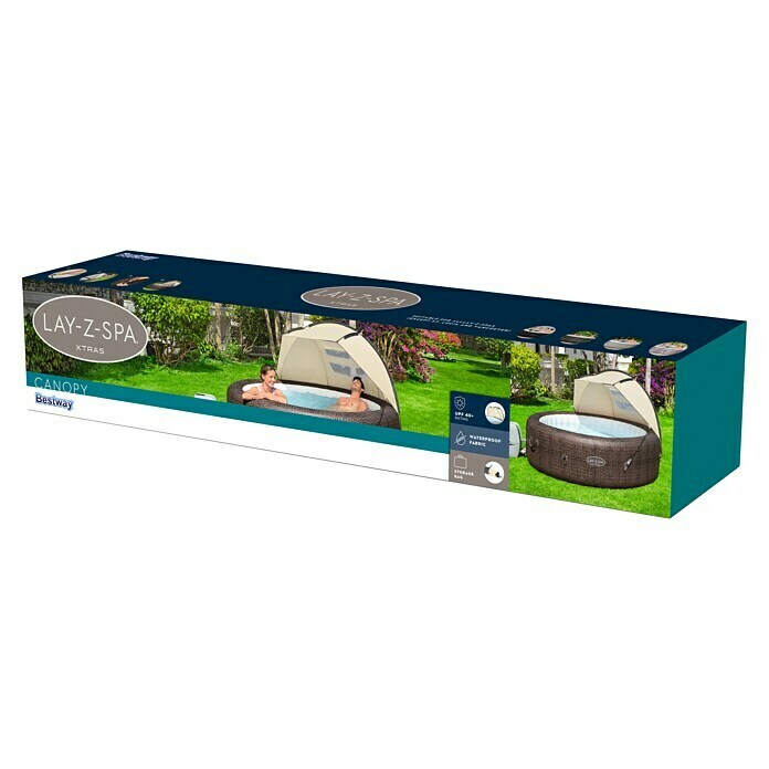 Bestway Lay-Z-Spa Nadstrešnica za hidromasažni bazen  (D x Š x V: 94 x 183 x 109 cm, Bež) | BAUHAUS