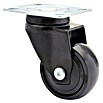 Wagner System Design-Lenkrolle 3C (Durchmesser Rollen: 50 mm, Traglast: 50 kg, Mit Platte und Feststeller, Schwarz) | BAUHAUS