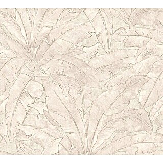 AS Creation Metropolitan Stories Vliestapete Blätter (Beige, Floral, 10,05 x 0,53 m)