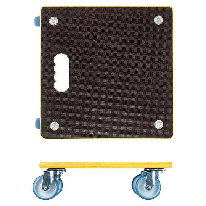 Wagner System Transportroller MM1340 (L x B x H: 380 x 380 x 110 mm, Traglast: 300 kg, Holz) | BAUHAUS