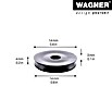Wagner System Filzgleiter Syno Slim (Durchmesser: 25 mm, 4 Stk., Mit Schraube) | BAUHAUS