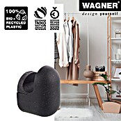 Wagner System Garderobenhaken-Set Hooks4Home klein (L x B x H: 51 x 37 x 31 mm, 4 Stk., Schwarz) | BAUHAUS