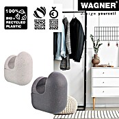 Wagner System Garderobenhaken-Set Hooks4Home klein & groß (L x B x H: 51 x 37 x 31 mm, 4 Stk., Schiefergrau/Lichtgrau) | BAUHAUS