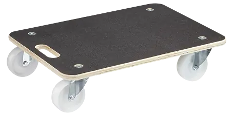WAGNER Transporthilfe MM 1106 I 20 cm – ideal für Unhandliches, Geräte & Möbel I Tragkraft 100 kg I Griffloch I rutschfeste Oberfläche I