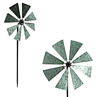 Windspiel Windrad (Höhe: 48 cm, Metall)
