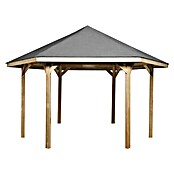 Weka Pavillon 656 (L x B: 461 x 399 cm, Braun) | BAUHAUS