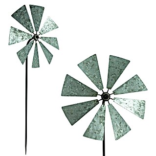 Windspiel Windrad (Höhe: 70 cm, Metall)
