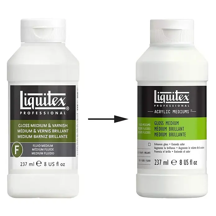 Liquitex Professional Malmittel Glanz Medium & Firnis - 946 ml, Geeignet für: Acrylfarben - Liquitex Professional Gloss Medium & Varnish und Acrylic Mediums Gloss Medium.