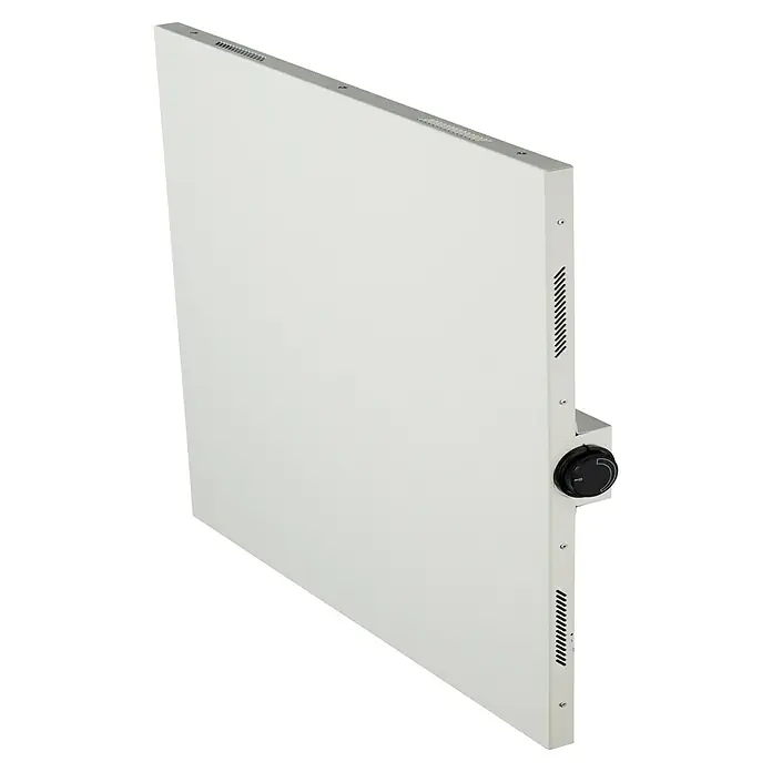 Admiral Infrarot-Metallheizkörper - 600 x 600 mm, 365 W, Weiß - Weißer Heizkörper mit Thermostat zur Temperaturregelung, ideal für effizientes Heizen in Wohnräumen.
