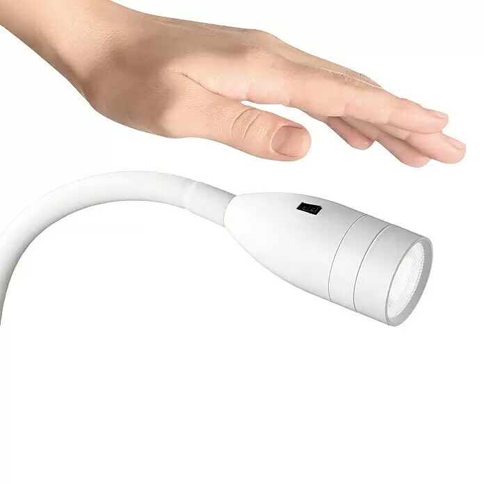 Fischer & Honsel LED-Wandstrahler Sten - 5 W, L x B x H: 40 x 35 x 11 cm, weiß matt, Warmweiß - Anwendungsbeispiel