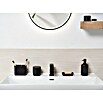 Camargue Zahnputzbecher Stone (10,6 x 6,5 x 14 cm, Polyresin, Anthrazit) | BAUHAUS