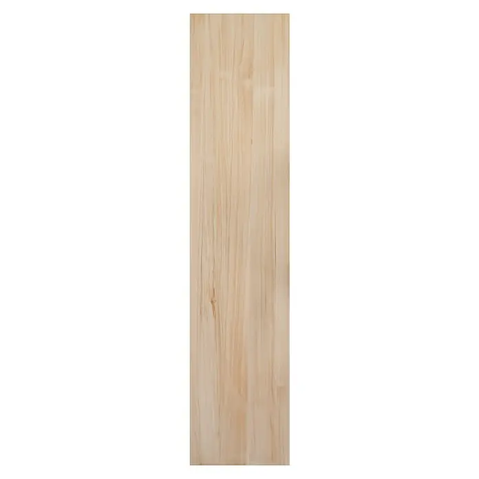 Exclusivholz Tablero de madera laminada - Paulonia, Nivel de calidad del tablero de madera laminada: A/B, 2.200 x 600 x 18 mm - Panel de madera clara con vetas naturales. Ideal para la fabricación de muebles y el diseño de interiores, impresionante por su calidez y versatilidad.