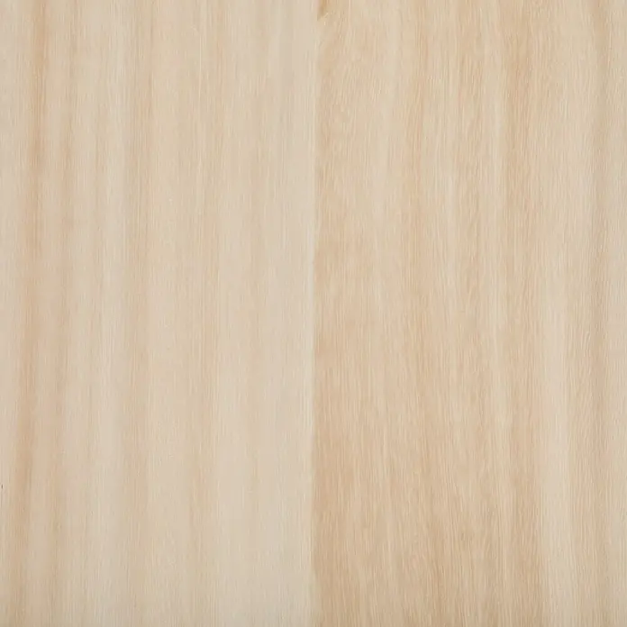Exclusivholz Tablero de madera laminada - Paulonia, Nivel de calidad del tablero de madera laminada: A/B, 2.200 x 600 x 18 mm - Madera de chapa de color claro que muestra una veta uniforme, perfecta para la fabricación de muebles y el diseño de interiores, con tonos cálidos y naturales.