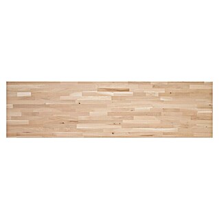 Leimholzplatte Eiche (Eiche, Qualitätsstufe Leimholzplatte: B/C, 2 200 x 600 x 18 mm)
