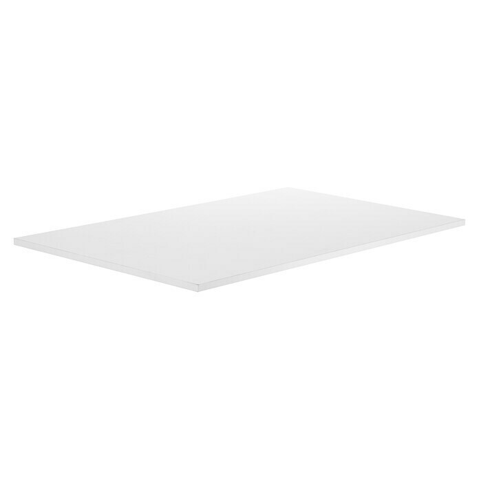 Regalboden (Weiß, L x B: 100 x 60 cm, Stärke: 1,6 cm)
