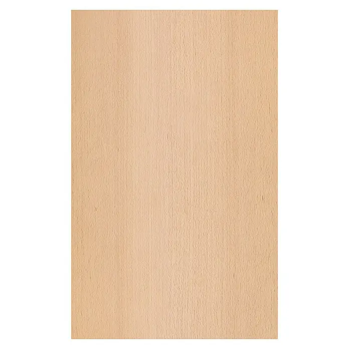 Regalboden - Buche Hell, 80 x 50 x 1,6 cm - Nahaufnahme von hellem Buchenholz mit feiner Maserung, ideal für Möbel und Innenausbau.