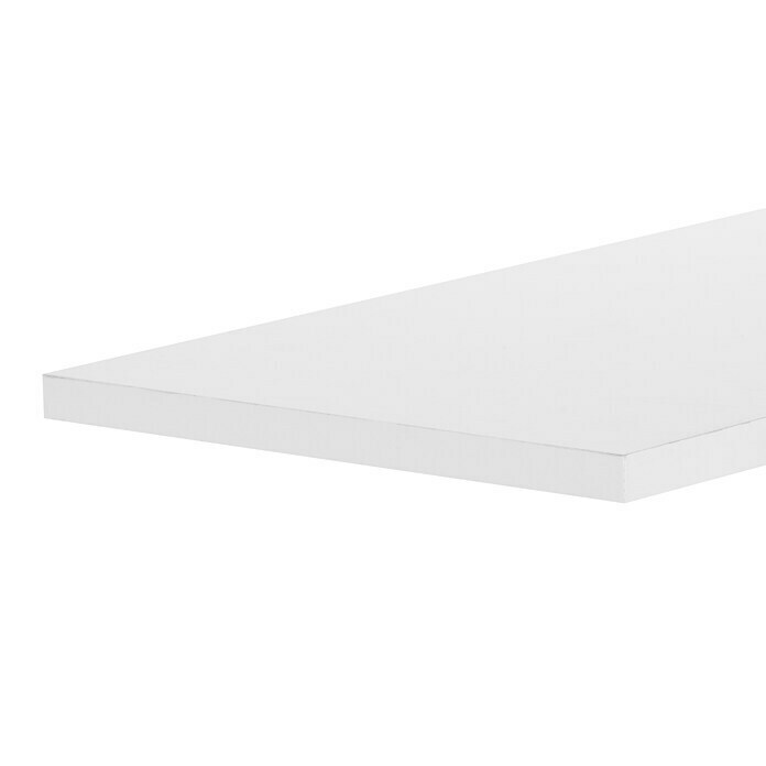 Regalboden (Weiß, L x B: 100 x 25 cm, Stärke: 1,6 cm)