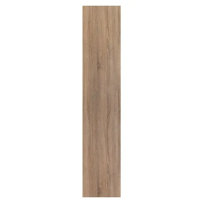 Regalboden - Eiche Sonoma, 200 x 40 x 1,6 cm - Detailaufnahme einer Holzplatte mit Maserung in hellbrauner Farbe, ideal für Möbelbau oder Wandverkleidung.