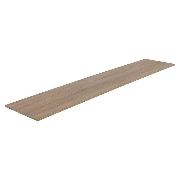 Regalboden - Eiche Sonoma, 200 x 40 x 1,6 cm - Ein einzelnes Regalbrett aus hellem Holz mit feiner Maserung, ideal für moderne Innenräume und vielseitige Regalkonstruktionen.