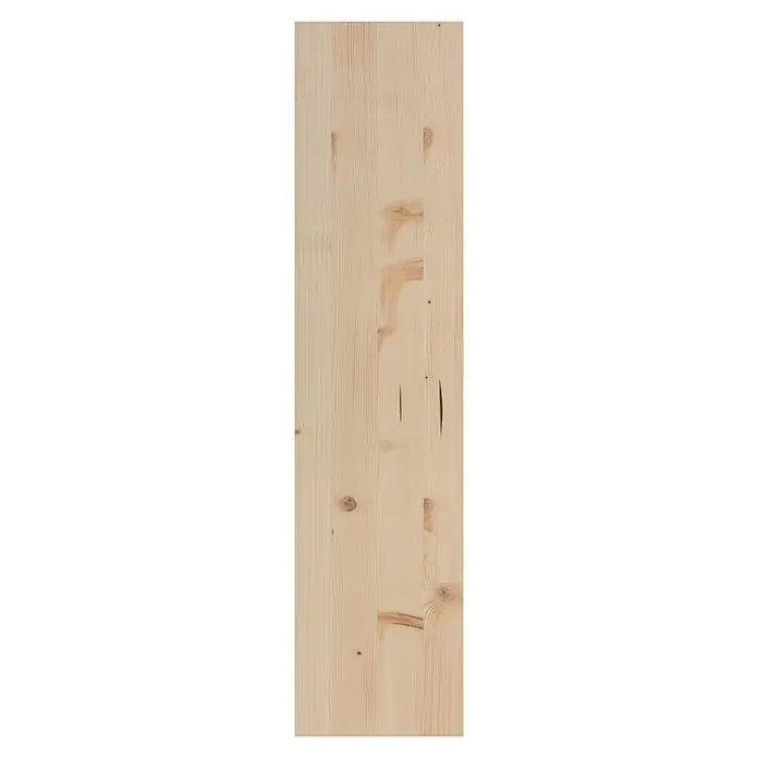 Exclusivholz Leimholzplatte - Fichte, Qualitätsstufe Leimholzplatte: A/B, 800 x 200 x 18 mm - Helle Holzplatte mit natürlicher Maserung und Astlöchern, ideal für Möbelbau und Innenausbau. Die Platte hat eine gleichmäßige Textur und Oberfläche.
