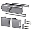 Diamond Doors Glastürbeschlag Style (Unverschließbar, L x B x H: 55 x 310 x 204 cm, Silber) | BAUHAUS