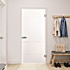 Diamond Doors Glastürbeschlag Style (Unverschließbar, L x B x H: 55 x 310 x 204 cm, Silber) | BAUHAUS
