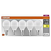 Osram LED-Lampen Set Tropfenform E14 matt (E14, Nicht Dimmbar, Warmweiß, 470 lm, 5,7 W) | BAUHAUS