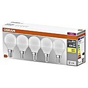 Osram LED-Lampen Set Tropfenform E14 matt (E14, Nicht Dimmbar, Warmweiß, 470 lm, 5,7 W) | BAUHAUS