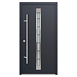 FM Türen Haustür AC68-520 (98 x 208 cm, DIN Anschlag: Links, Anthrazit)