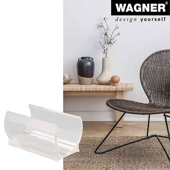 Wagner System Klemmschalengleiter - Durchmesser: 28,6 mm, Kunststoff, 4 Stk. - Stimmungsaufnahme