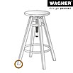 Wagner System Filzgleiter Syno Slim (Durchmesser: 25 mm, 4 Stk., Mit Schraube) | BAUHAUS