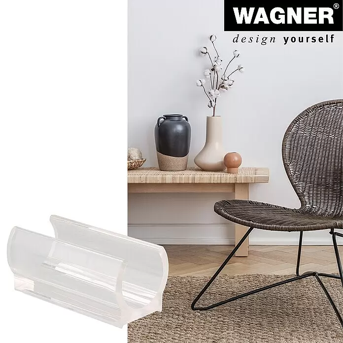 Wagner System Klemmschalengleiter - Durchmesser: 22 mm, Kunststoff, 4 Stk. - Stimmungsaufnahme