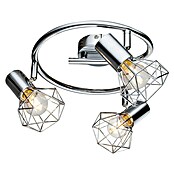 Globo Xara I Regleta (120 W, L x An x Al: 25 x 25 x 15 cm, Plateado, Plateado, E14) | BAUHAUS