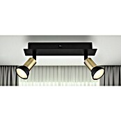 Globo Regleta Drew (70 W, L x An x Al: 6 x 25 x 9 cm, Negro/Cobre, GU10, 2 ud.) | BAUHAUS
