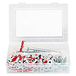 Fischer Assortiment schroeven met pluggen Duoline (91 -delig)