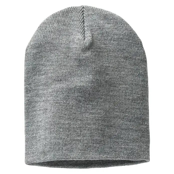 Flexfit Strickmütze - Grau, Größe: Universal - Graue Strickmütze, perfekt für kalte Tage. Die Mütze ist schlicht und bietet optimalen Komfort und Wärme, ein Muss für den Winter.