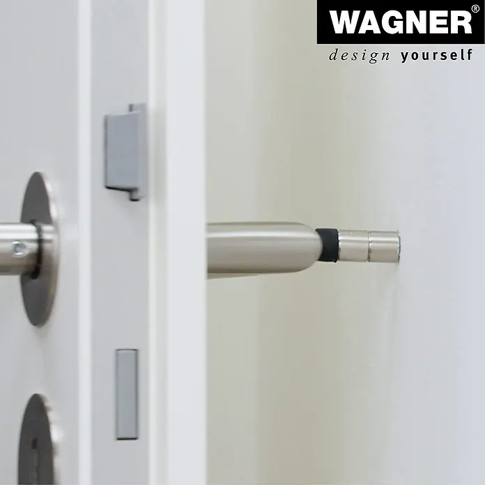 Wagner System Wandtürstopper EH5113 - 1 Stk., Edelstahl-Optik - Türbeschlag von Wagner: Designen Sie Ihre Tür individuell mit hochwertigen Türgriffen und Beschlägen.
