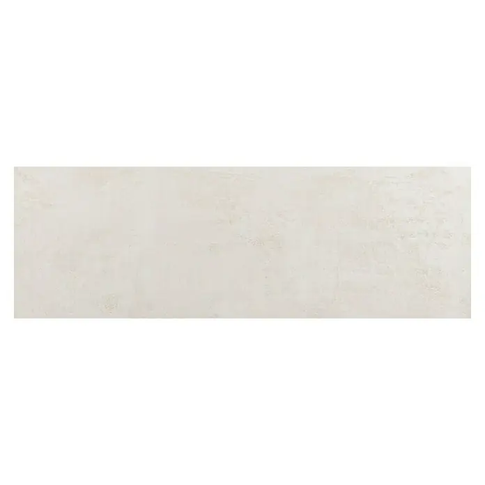 Wandfliese Studio - 30 x 90 cm, Bone, Matt - Nahaufnahme einer strukturierten, elfenbeinfarbenen Keramikfliese, die eine subtile, elegante Textur für moderne Innenräume bietet.